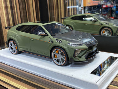 1/18 Timothy & Pierre Lamborghini URUS Venatus Green Matt Resin Model Car|Sold in Dturman.com Dubai UAE.