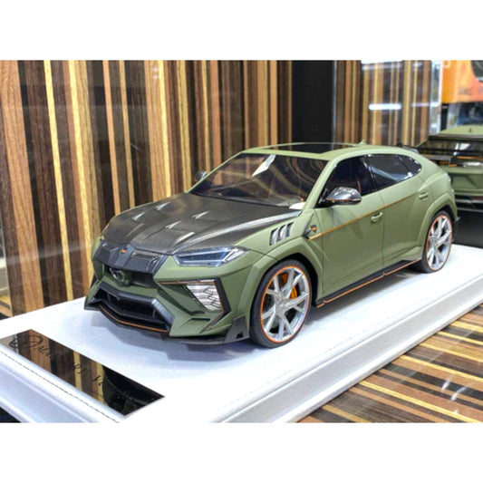 1/18 Timothy & Pierre Lamborghini URUS Venatus Green Matt Resin Model Car|Sold in Dturman.com Dubai UAE.