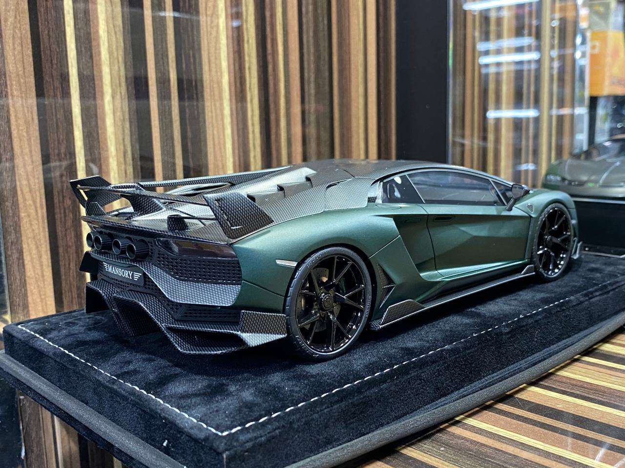 1/18 Diecast Bugatti Mansory Cabrera - Green Model Car|Sold in Dturman.com Dubai UAE.