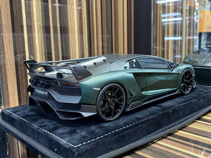 1/18 Diecast Bugatti Mansory Cabrera - Green Model Car|Sold in Dturman.com Dubai UAE.