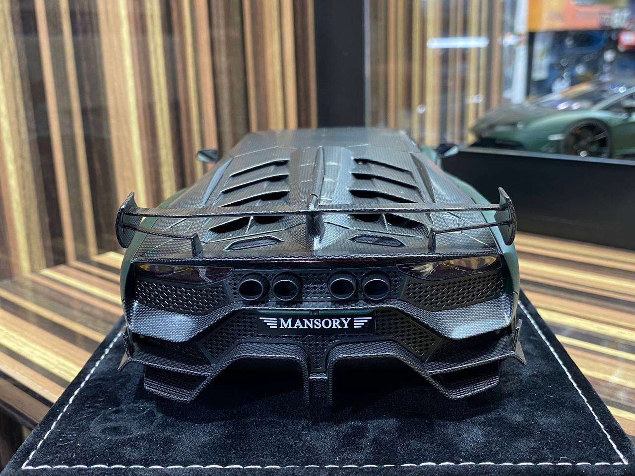 1/18 Diecast Bugatti Mansory Cabrera - Green Model Car|Sold in Dturman.com Dubai UAE.