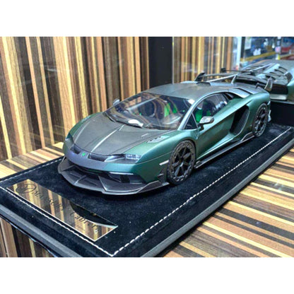 1/18 Diecast Bugatti Mansory Cabrera - Green Model Car|Sold in Dturman.com Dubai UAE.