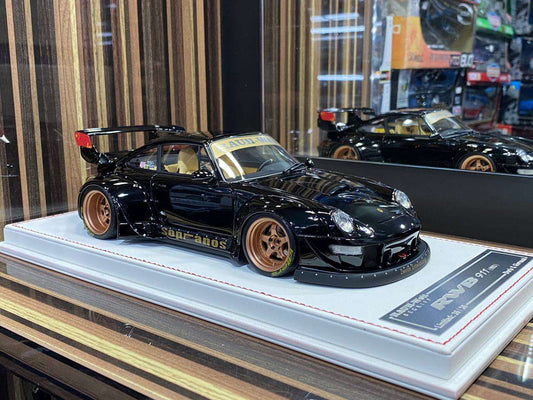1/18 Davis & Giovanni Porsche RWB 911 (993) - Black Model Car|Sold in Dturman.com Dubai UAE.