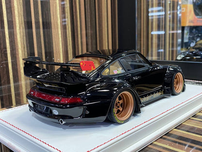 1/18 Davis & Giovanni Porsche RWB 911 (993) - Black Model Car|Sold in Dturman.com Dubai UAE.