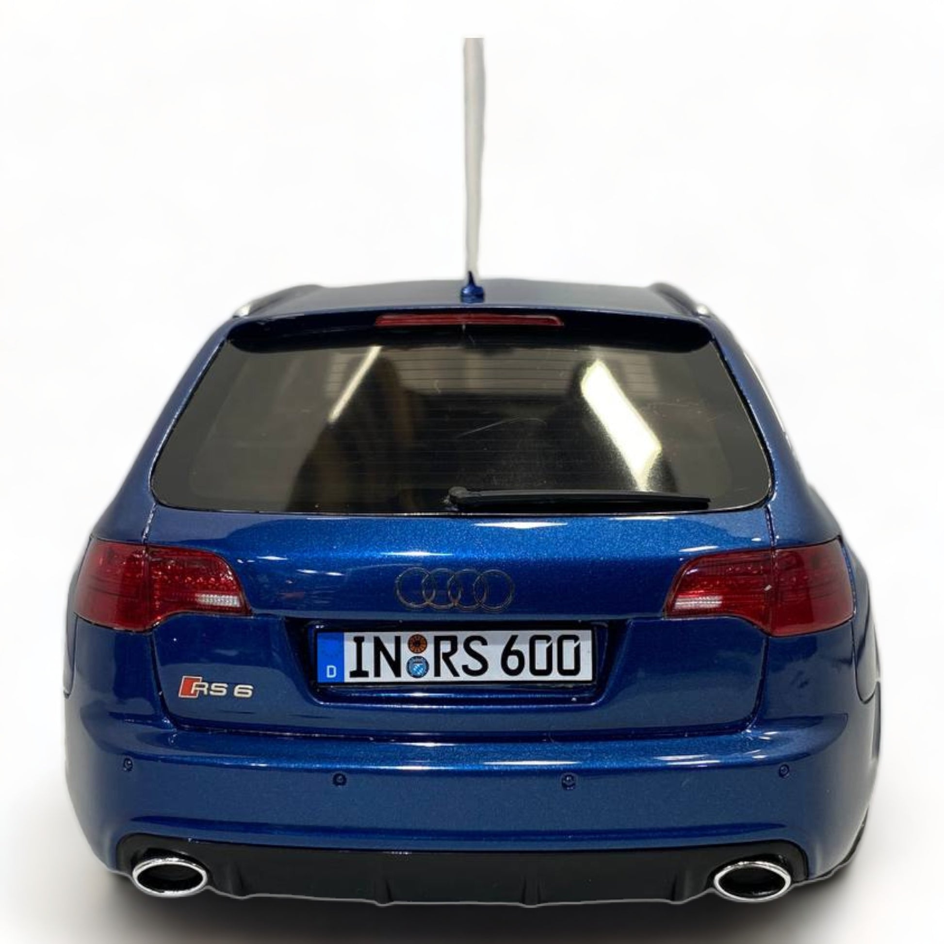 1/18 Diecast OTTO Audi RS 6 - Blue Scale Model Car|Sold in Dturman.com Dubai UAE.