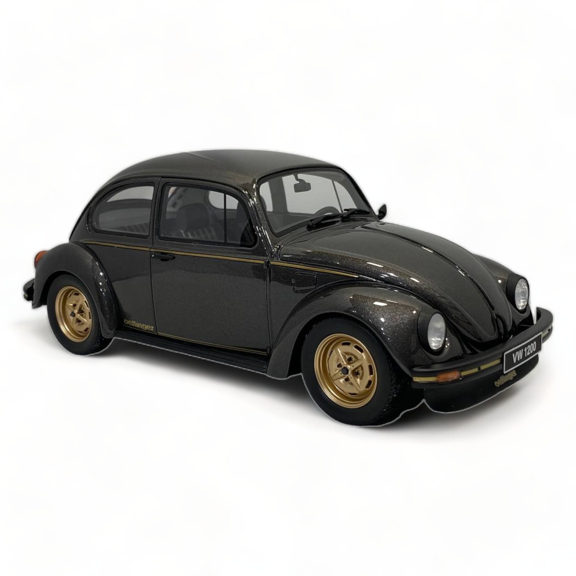 1/18 Diecast OTTO Volkswagen BEETLE 1200  GREY Scale Model Car|Sold in Dturman.com Dubai UAE.