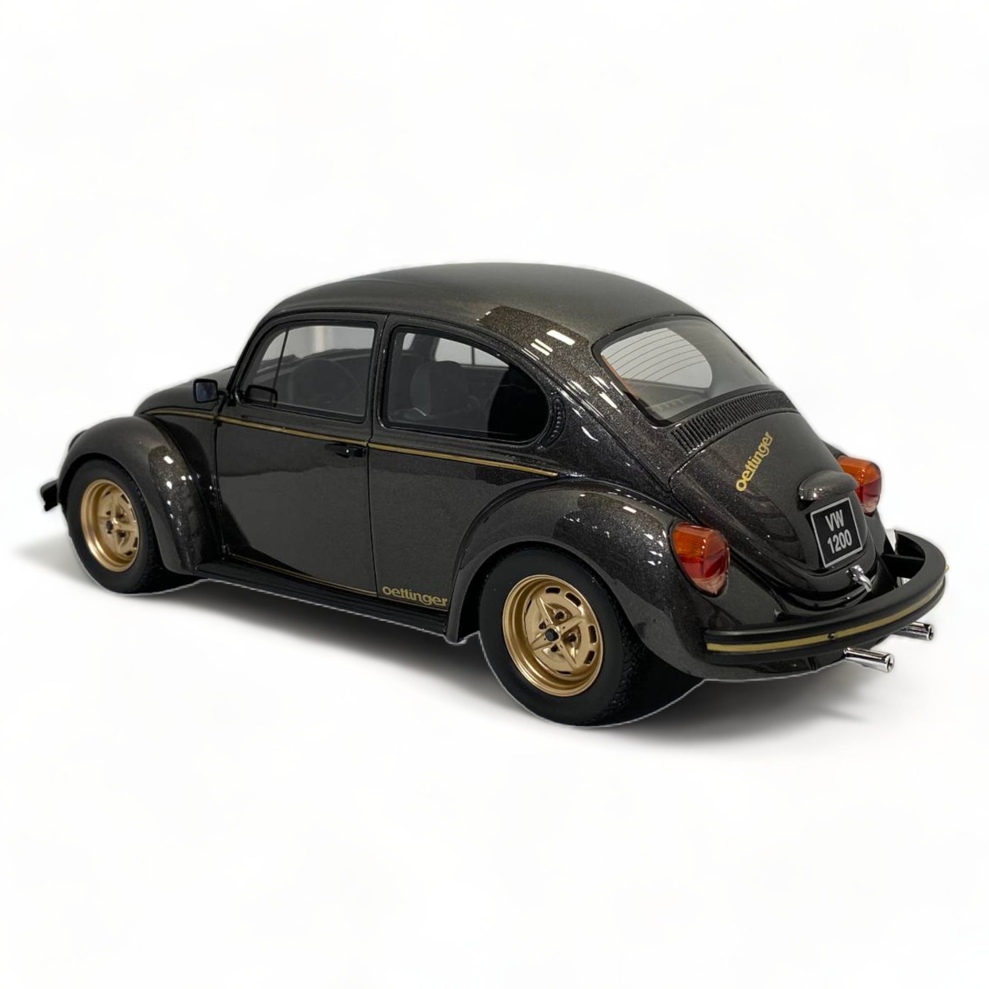 1/18 Diecast OTTO Volkswagen BEETLE 1200  GREY Scale Model Car|Sold in Dturman.com Dubai UAE.