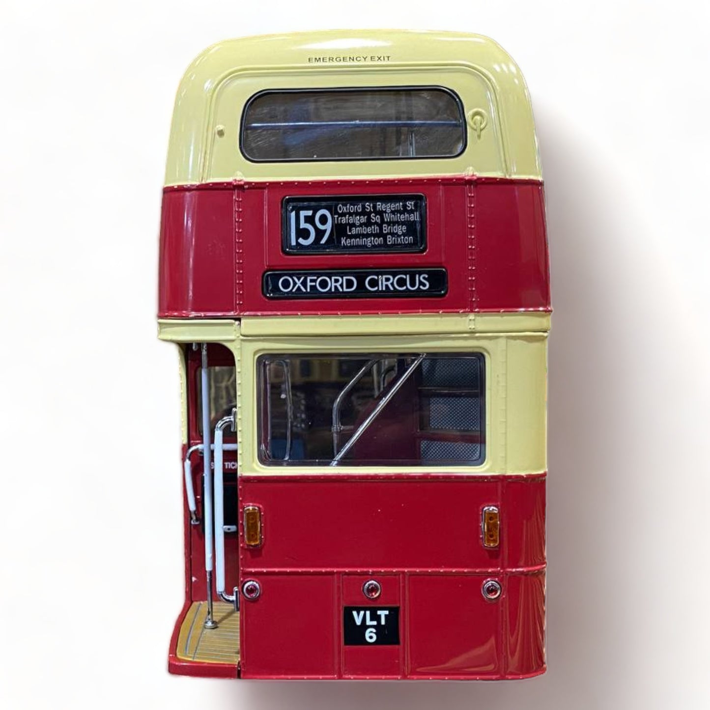 1/24 Diecast Sun Star ROUTEMASTER RM SOUTH LONDON BUS RM6 RED Miniature car|Sold in Dturman.com Dubai UAE.