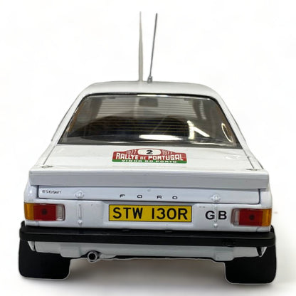 1/18 Diecast Sun Star Ford ESCORT RS 1800 WHITE Miniature Car|Sold in Dturman.com Dubai UAE.