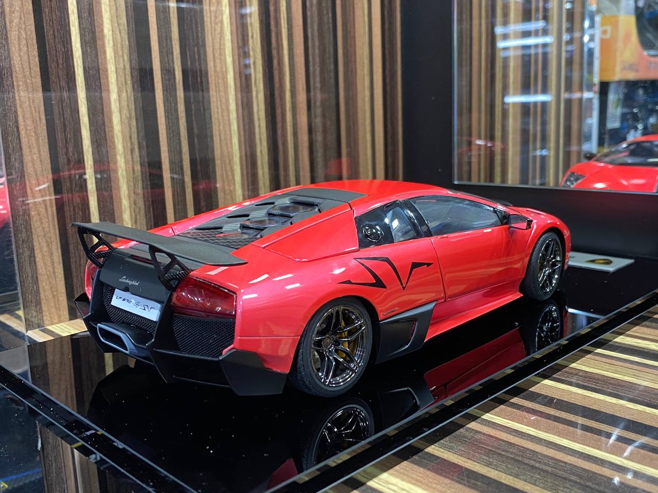 1/18 Diecast Autoart Lamborghini MURCIALAGO SVJ LP 670-4 ROSE Miniature Car|Sold in Dturman.com Dubai UAE.
