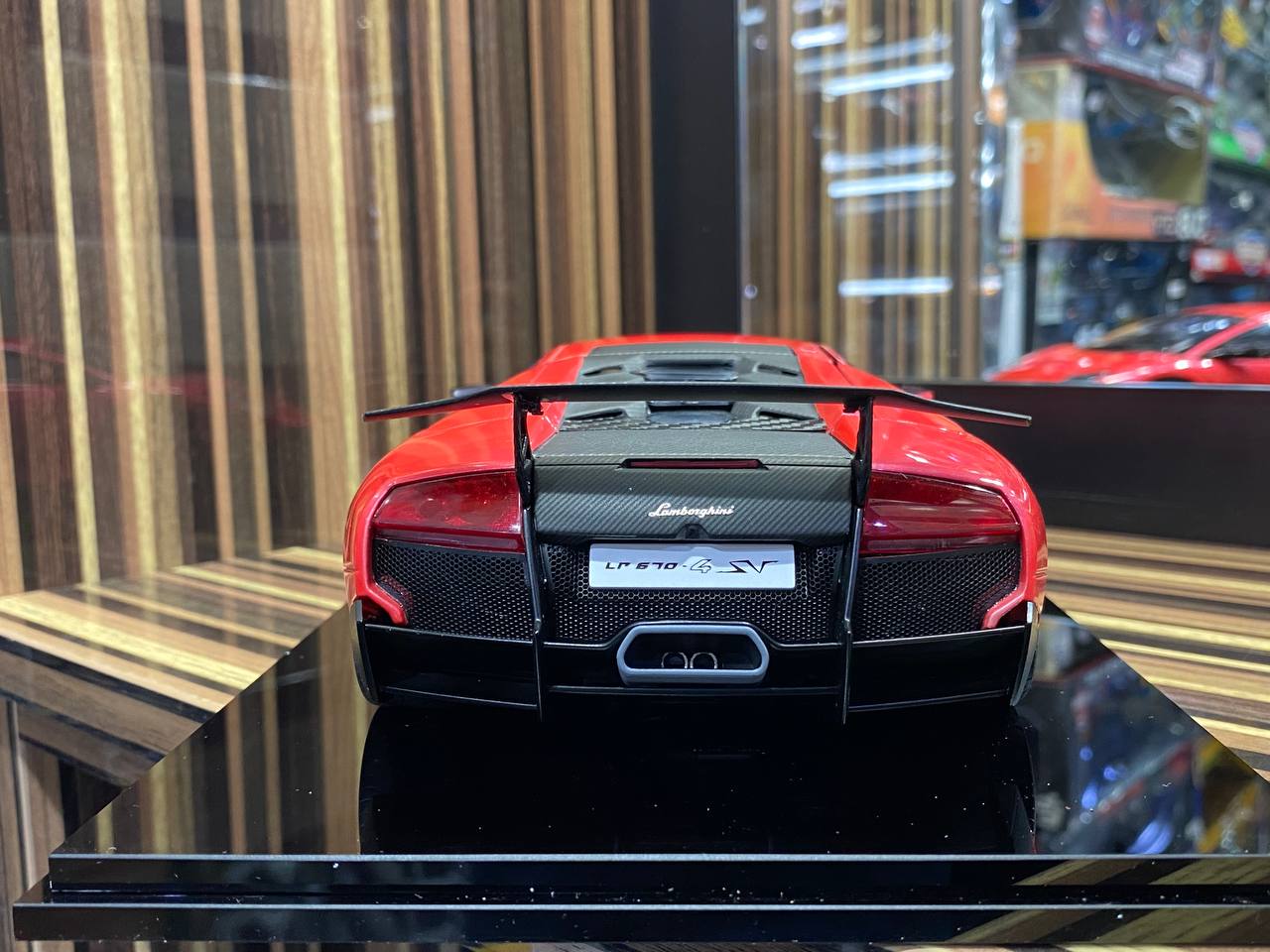 1/18 Diecast Autoart Lamborghini MURCIALAGO SVJ LP 670-4 ROSE Miniature Car|Sold in Dturman.com Dubai UAE.