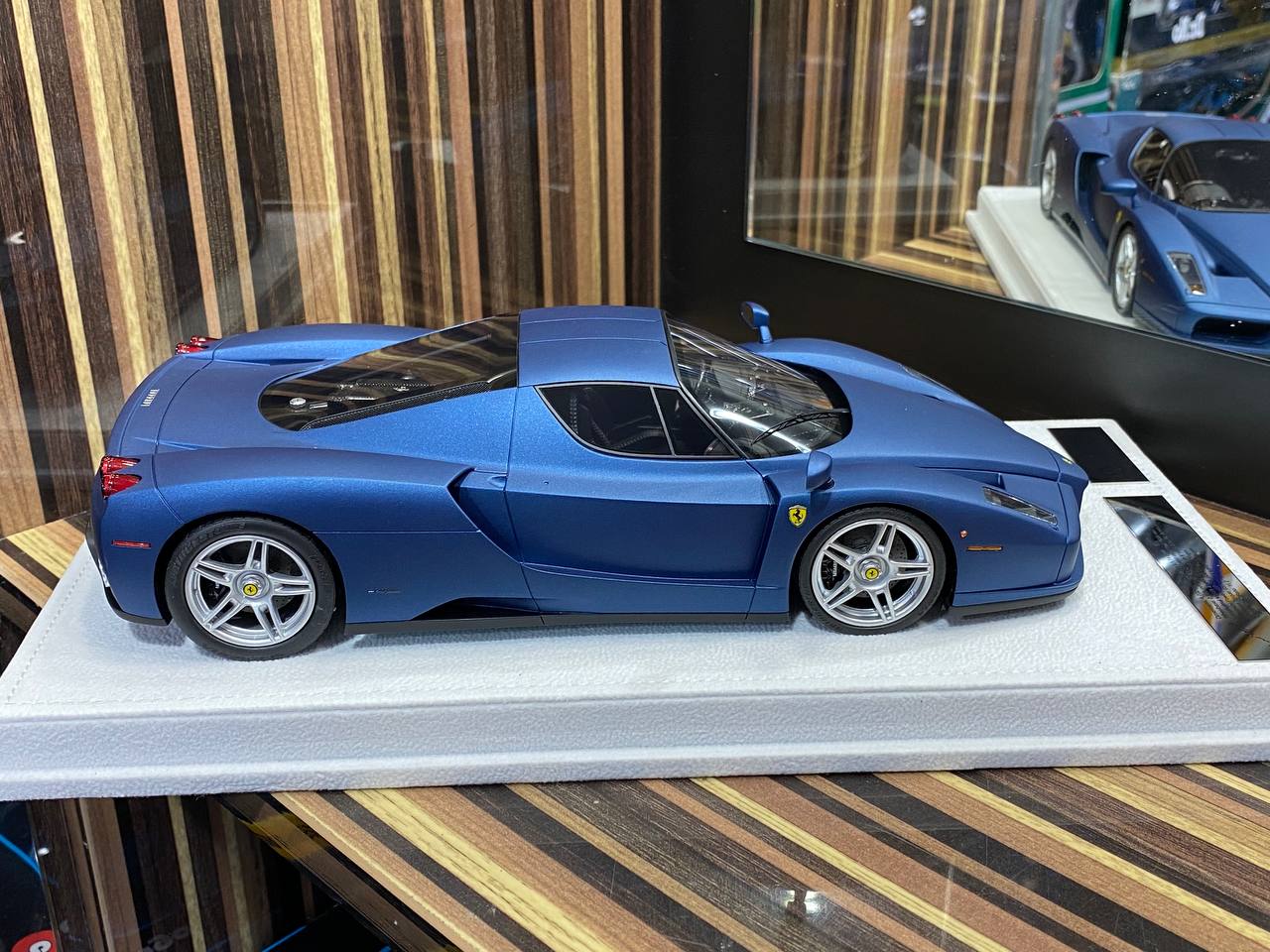 GAVIN Models Ferrari Enzo - Matt Blue (1/18 Resin Model) Model Car