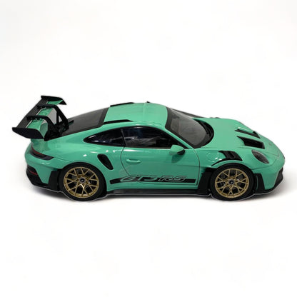 NOREV Porsche 911 GT3 RS - Mint Green (2022, 1/18 Scale)|Sold in Dturman.com Dubai UAE.