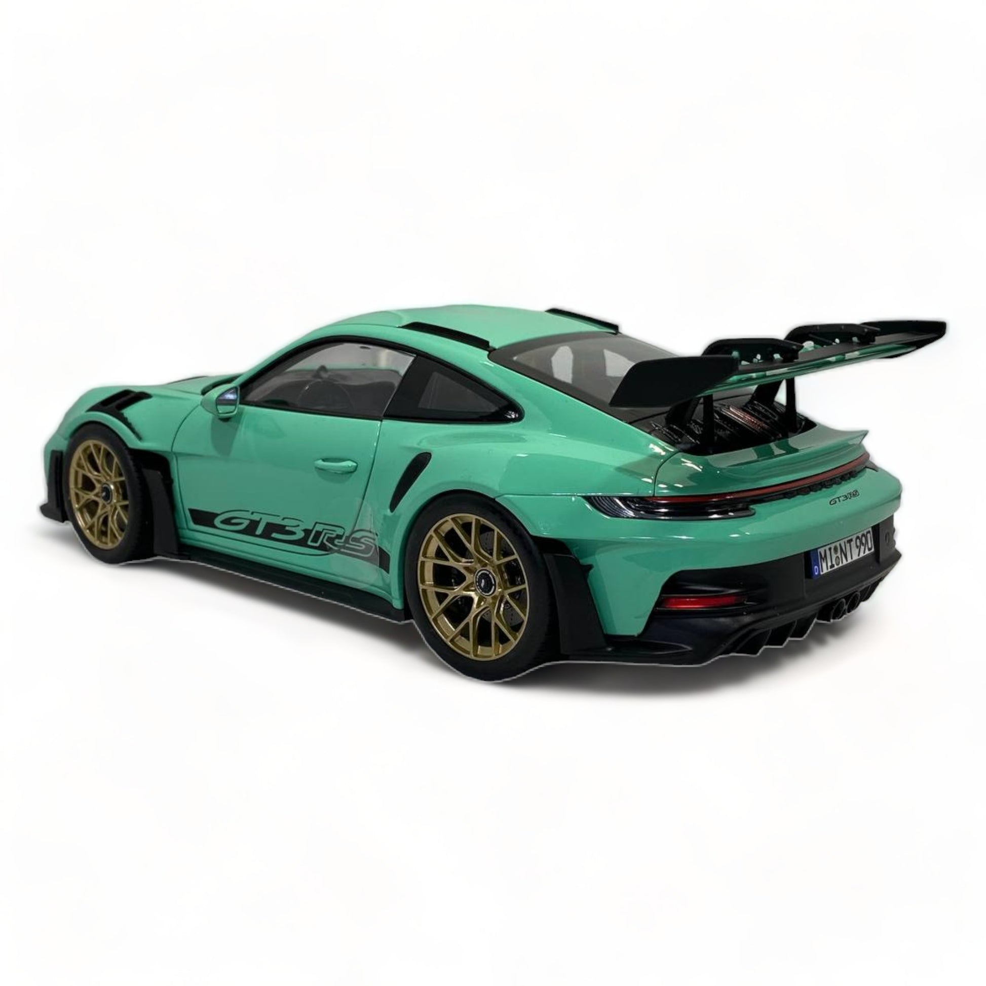 NOREV Porsche 911 GT3 RS - Mint Green (2022, 1/18 Scale)|Sold in Dturman.com Dubai UAE.