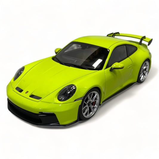 NOREV Porsche 911 GT3 - Acid Green (2021, 1/18 Scale)|Sold in Dturman.com Dubai UAE.