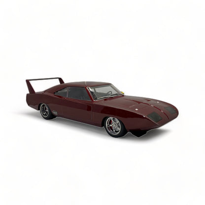 Greenlight Dodge Charger Daytona Fast & Furious - Maroon (1969, 1/18 Scale)|Sold in Dturman.com Dubai UAE.