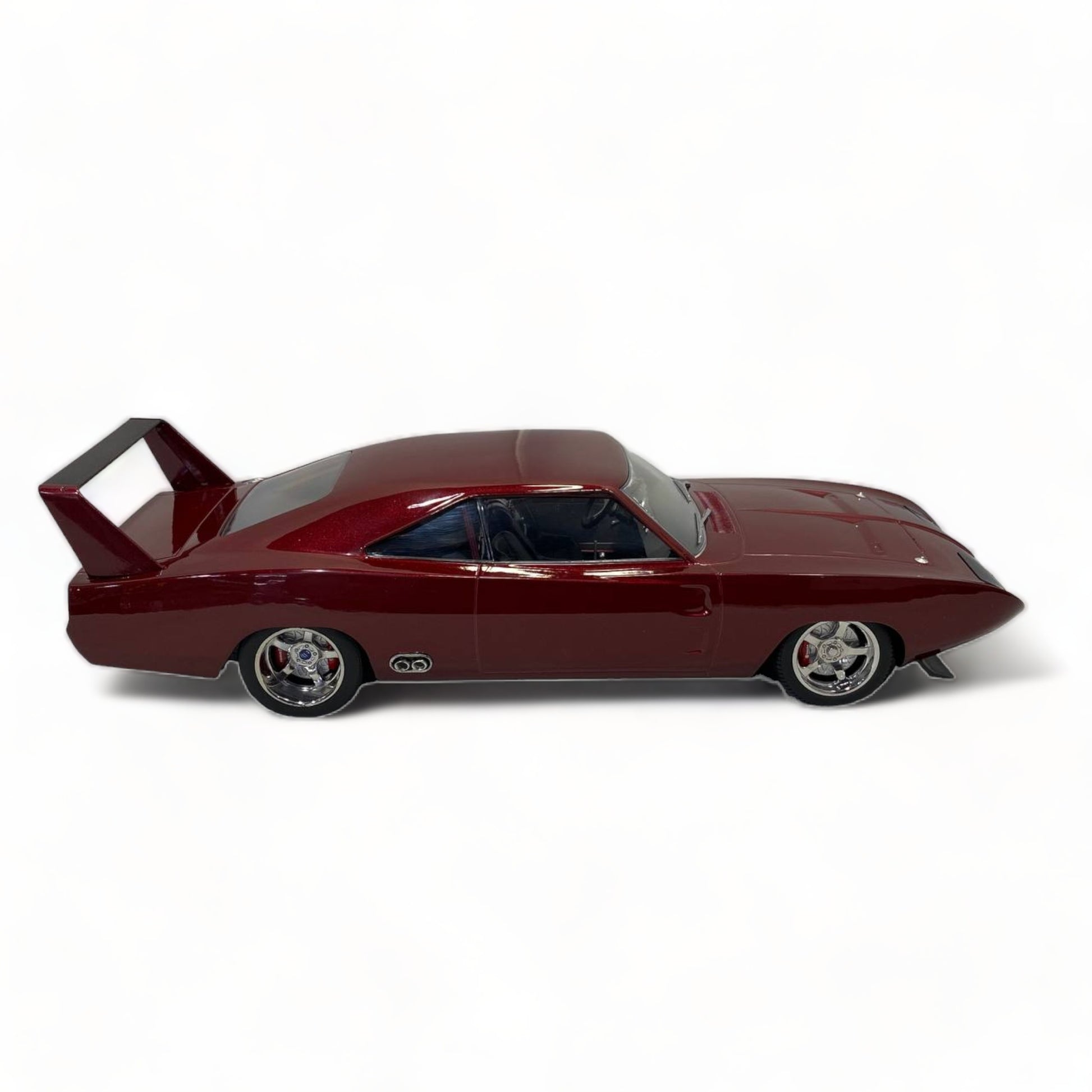Greenlight Dodge Charger Daytona Fast & Furious - Maroon (1969, 1/18 Scale)|Sold in Dturman.com Dubai UAE.