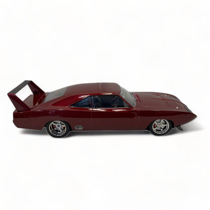 Greenlight Dodge Charger Daytona Fast & Furious - Maroon (1969, 1/18 Scale)|Sold in Dturman.com Dubai UAE.