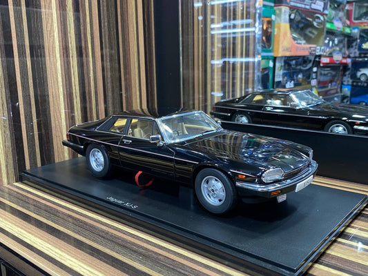 Autoart Jaguar XJ-S Coupe - Black (1/18 Scale) Model Car|Sold in Dturman.com Dubai UAE.