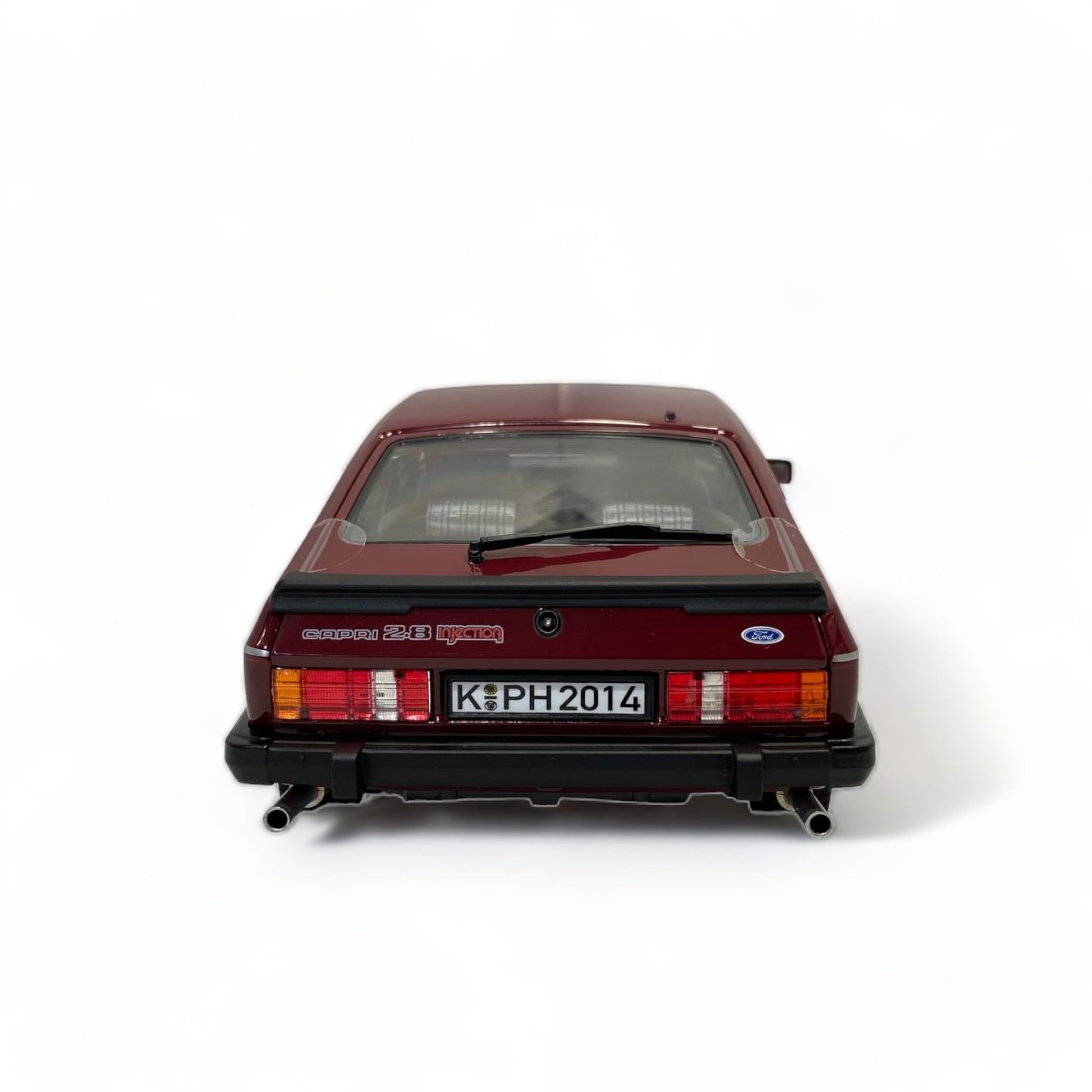 Norev Ford Capri 2.8i - Red (1982, 1/18 Scale)|Sold in Dturman.com Dubai UAE.