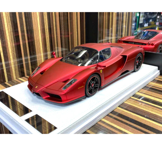 Exclusive Ferrari Enzo 1/18 Resin Model - Limited Edition in Matt Red|Sold in Dturman.com Dubai UAE.