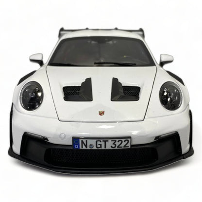 Norev Porsche 911 GT3 RS 1/18 Diecast - Classic White (2022)|Sold in Dturman.com Dubai UAE.