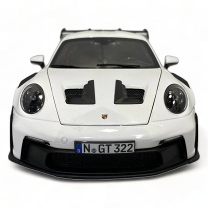 Norev Porsche 911 GT3 RS 1/18 Diecast - Classic White (2022)|Sold in Dturman.com Dubai UAE.