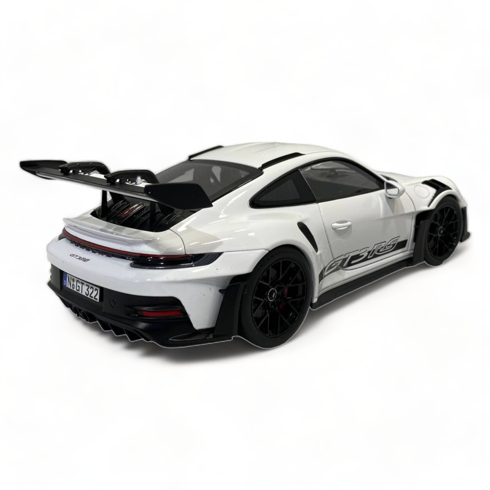 Norev Porsche 911 GT3 RS 1/18 Diecast - Classic White (2022)|Sold in Dturman.com Dubai UAE.