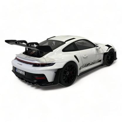 Norev Porsche 911 GT3 RS 1/18 Diecast - Classic White (2022)|Sold in Dturman.com Dubai UAE.