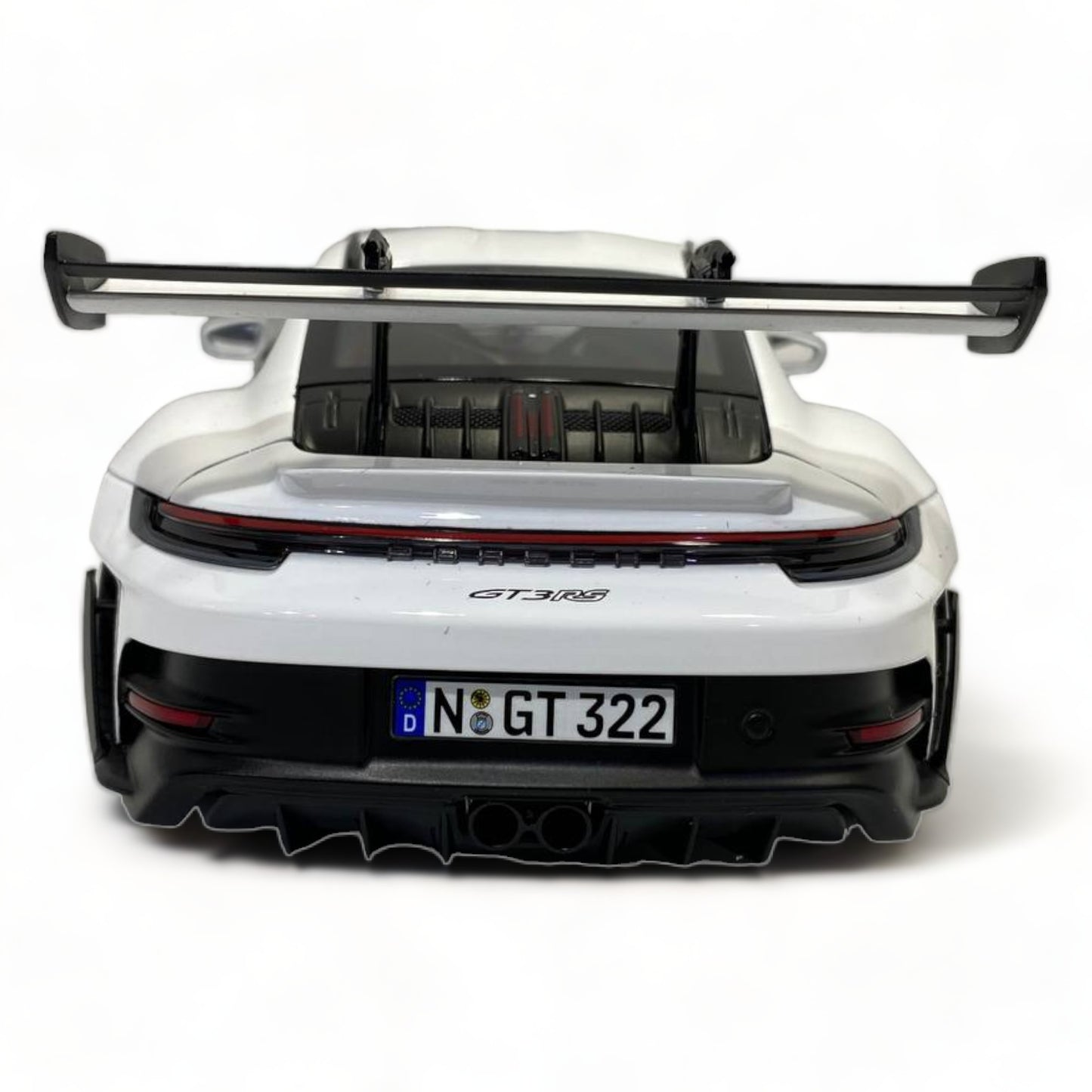 Norev Porsche 911 GT3 RS 1/18 Diecast - Classic White (2022)|Sold in Dturman.com Dubai UAE.