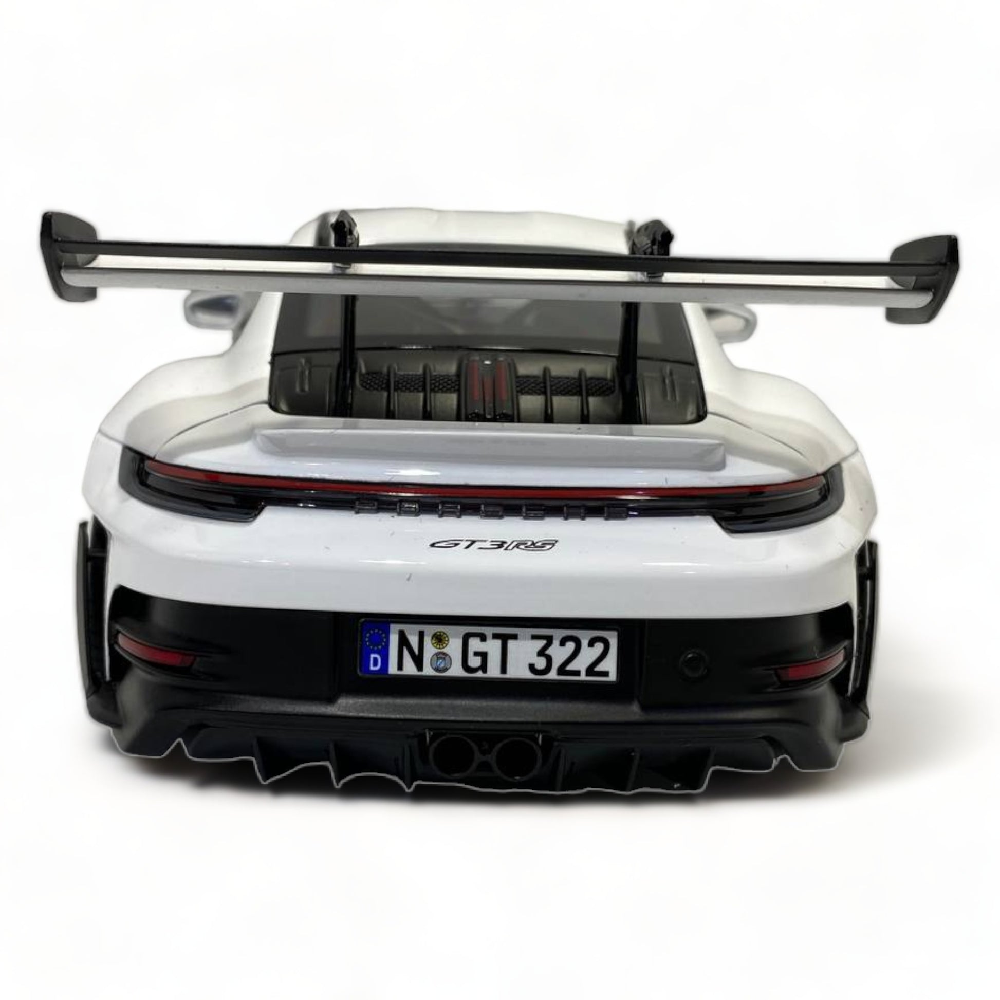 Norev Porsche 911 GT3 RS 1/18 Diecast - Classic White (2022)|Sold in Dturman.com Dubai UAE.