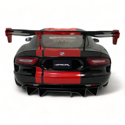 Autoart Dodge Viper ACR 1/18 Scale - Sleek Black/Red (2017)|Sold in Dturman.com Dubai UAE.