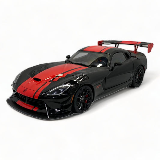 Autoart Dodge Viper ACR 1/18 Scale - Sleek Black/Red (2017)|Sold in Dturman.com Dubai UAE.