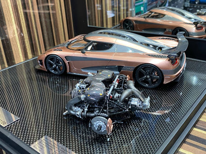 Fronti Art Koenigsegg Agera RS-Limited Edition Resin Model with Engine 1/18|Sold in Dturman.com Dubai UAE.