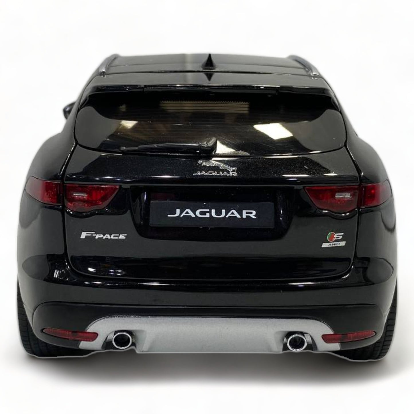 TSM Model Jaguar F-Pack - 1/18 Diecast Metal, Sleek Black|Sold in Dturman.com Dubai UAE.
