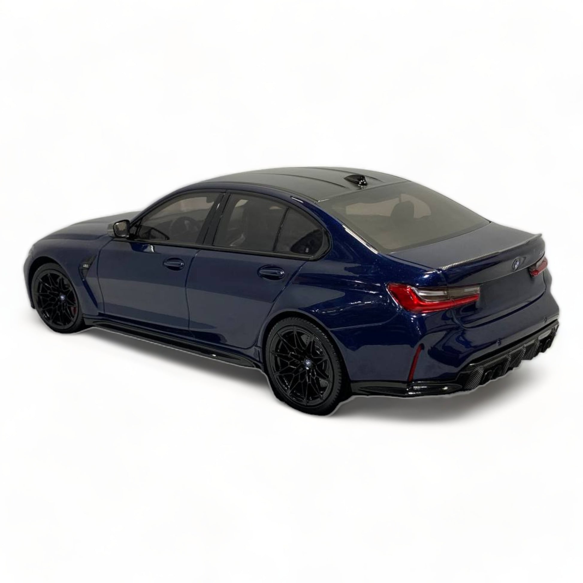 Minichamps BMW M3 (2020) - 1/18 Resin Model, Blue Metallic|Sold in Dturman.com Dubai UAE.