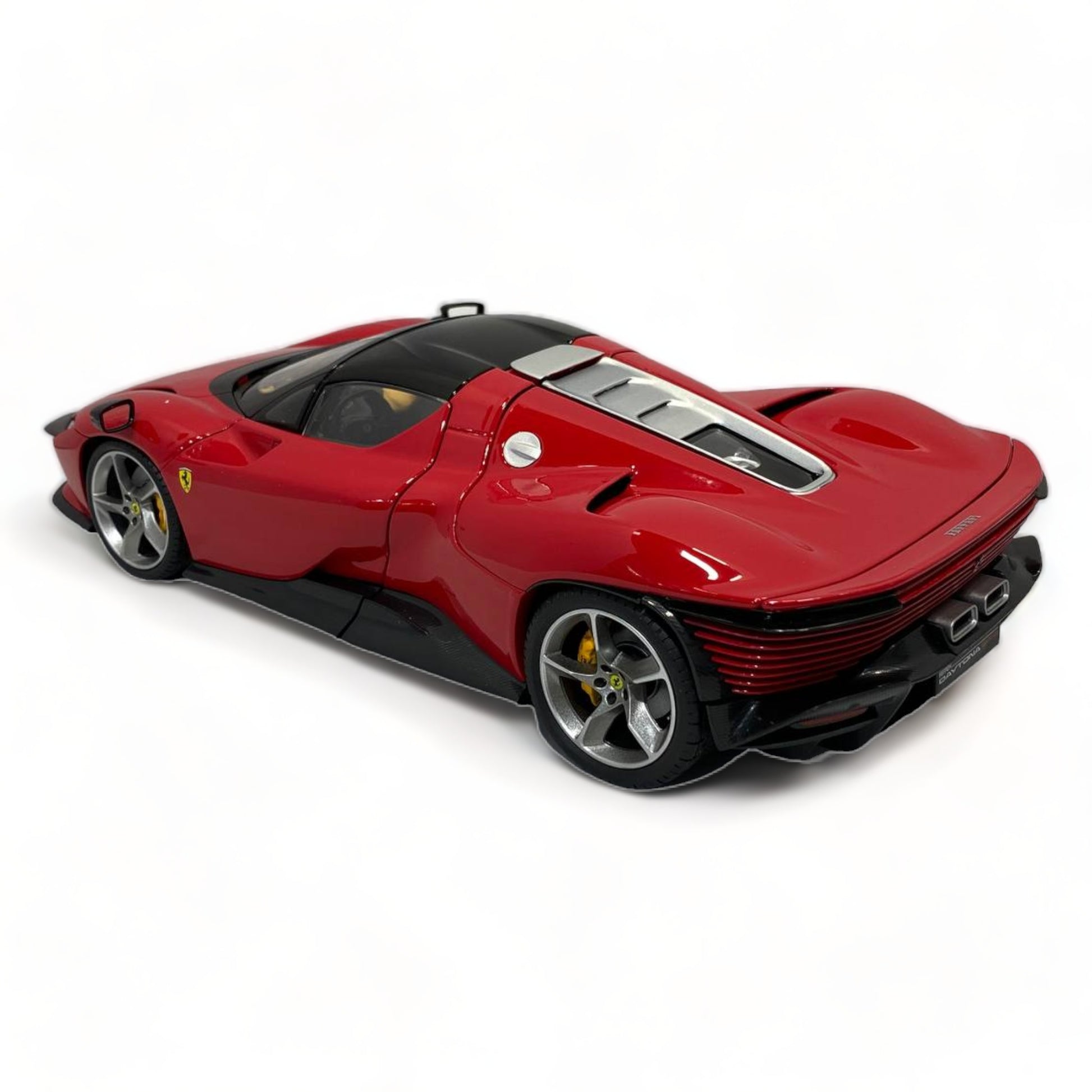 Bburago Ferrari Daytona SP3 - 1/18 Diecast Metal Full Opening, Striking Red|Sold in Dturman.com Dubai UAE.