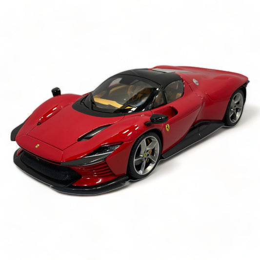 Bburago Ferrari Daytona SP3 - 1/18 Diecast Metal Full Opening, Striking Red