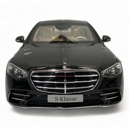 Norev Mercedes-Benz S-Class - 1/18 Diecast Metal Full Opening, Sleek Black|Sold in Dturman.com Dubai UAE.