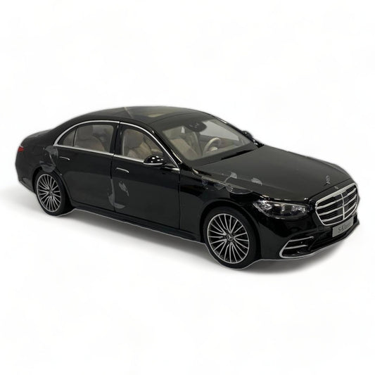 Norev Mercedes-Benz S-Class - 1/18 Diecast Metal Full Opening, Sleek Black|Sold in Dturman.com Dubai UAE.