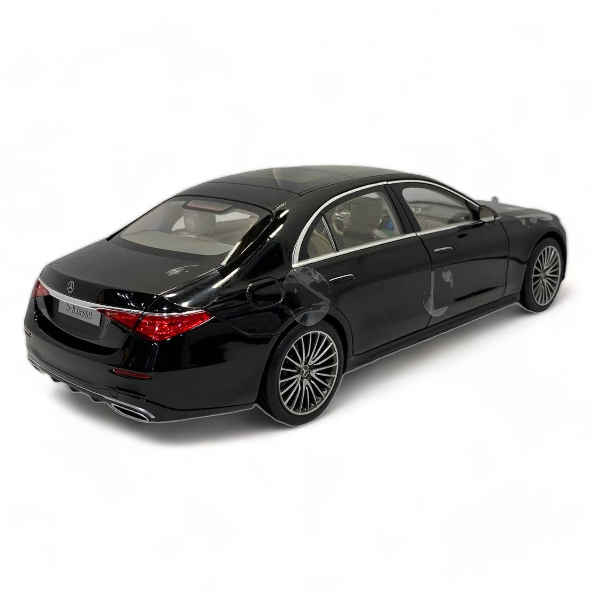 Norev Mercedes-Benz S-Class - 1/18 Diecast Metal Full Opening, Sleek Black|Sold in Dturman.com Dubai UAE.