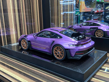 Timothy & Pierre Porsche 911 GT3 RS (992) - 1/18 Resin Model, Striking Purple|Sold in Dturman.com Dubai UAE.