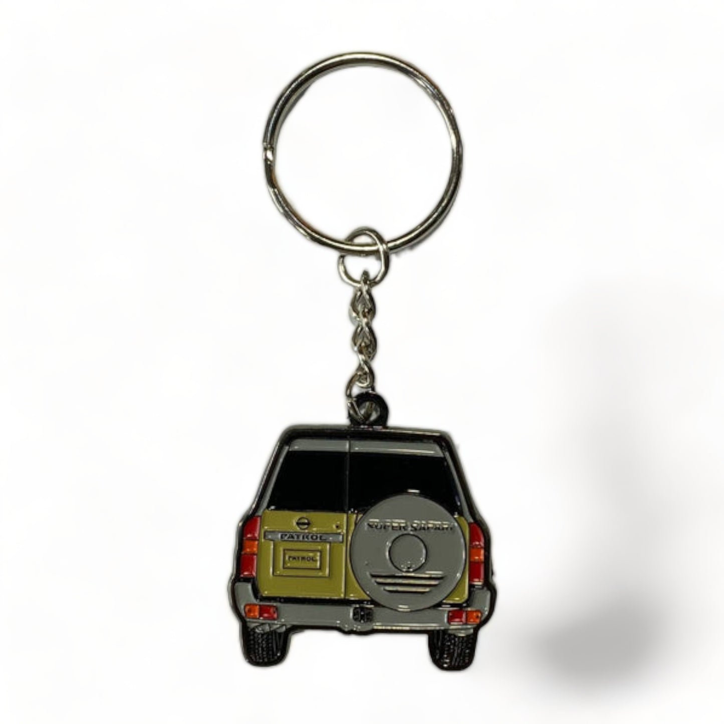 Nissan Patrol Y61 Beige Car key chain
