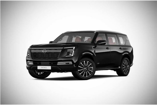★[Pre-Order | Delivery Sep 2025] 1/18 Diamand Nissan Patrol Y63 Platinum – Black – Limited Edition (75 pcs)