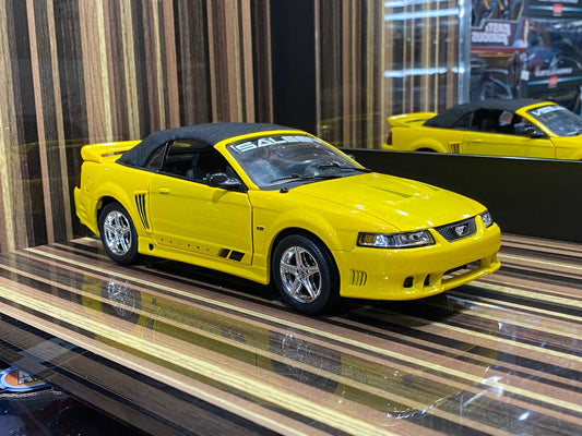 Ford Saleen Mustang S281 2003 Yellow Model Car by Joy Ride | 1/18 Diecast