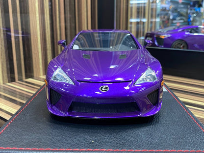 1/18 Diecast Lexus LFA 2012 Purple IVY Models Scale Model Car