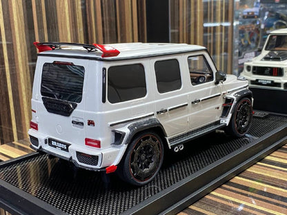 1/18 Resin Mercedes-Benz Brabus 900 Rocket White Model Car by MotorHelix