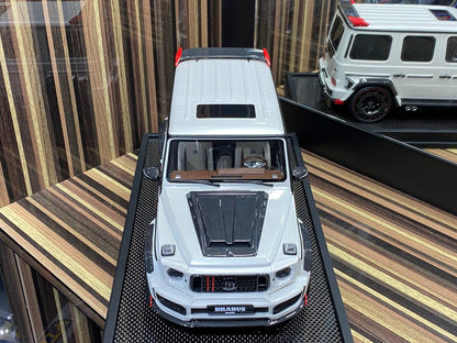 1/18 Resin Mercedes-Benz Brabus 900 Rocket White Model Car by MotorHelix