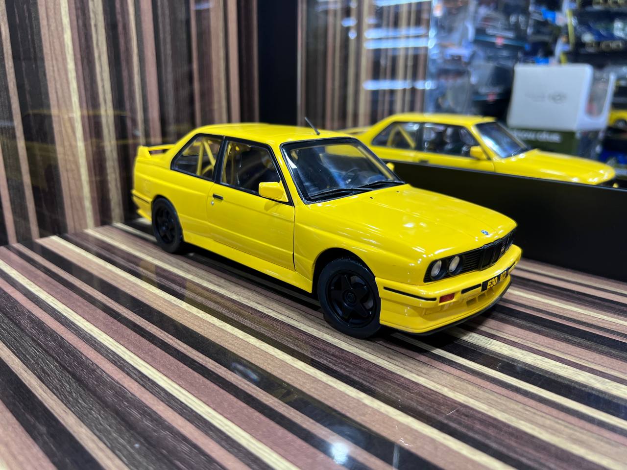 1/18 Diecast BMW M3 E30 Solido Miniature Model Car - Diecast model car by dturman.com - Solido|Sold in Dturman.com Dubai UAE.