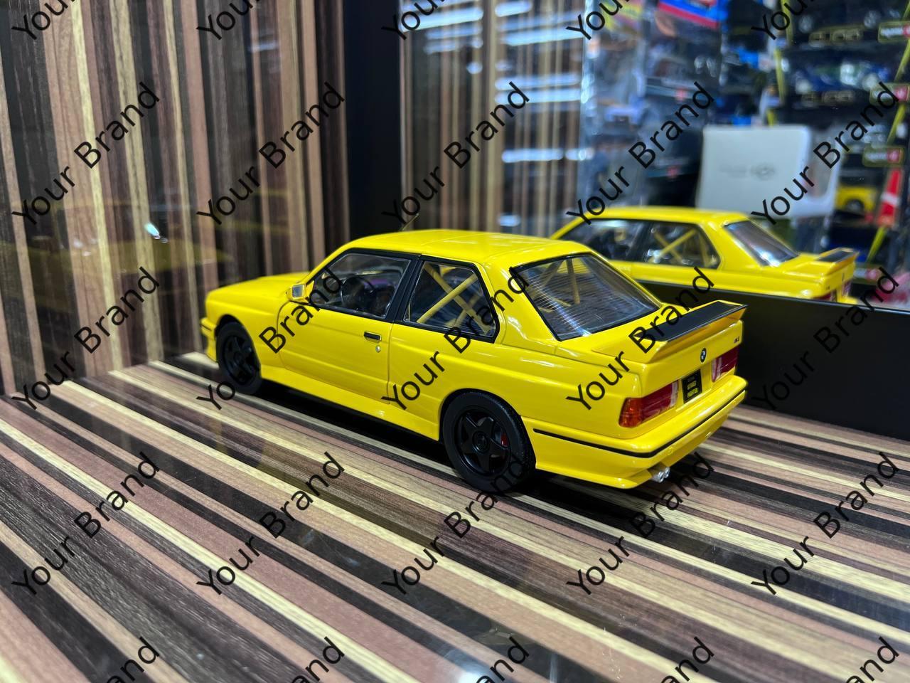 1/18 Diecast BMW M3 E30 Solido Miniature Model Car - Diecast model car by dturman.com - Solido|Sold in Dturman.com Dubai UAE.